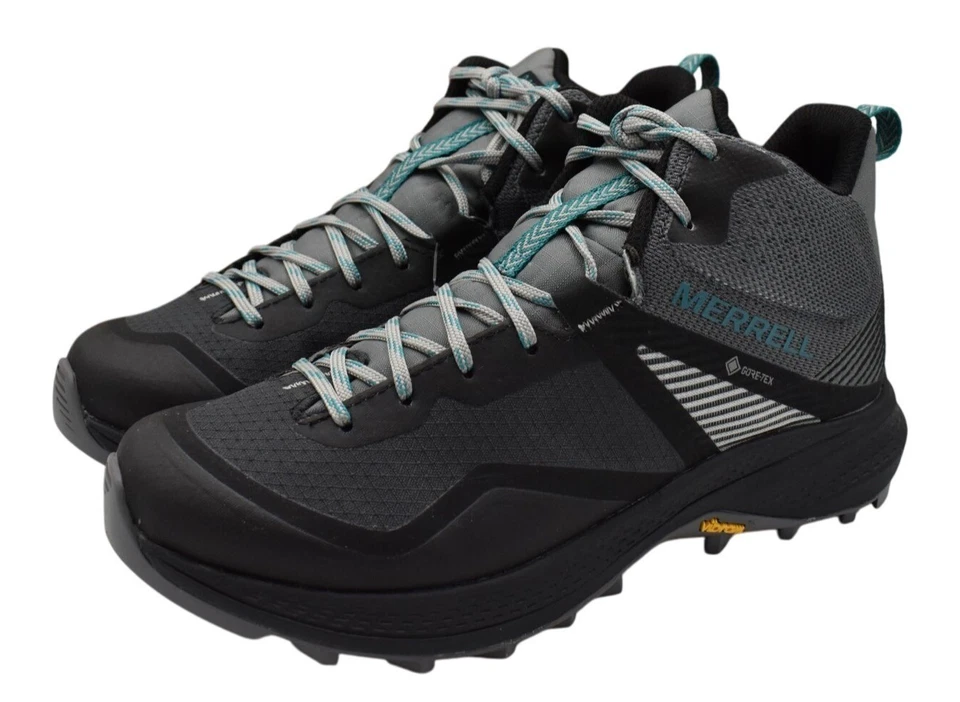 Merrell Women's MQM 3 Mid GORE-TEX Vibram Hiking Boots Gray 7.5 J135522