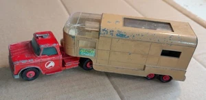 Vintage Matchbox King Size No K-18 Dodge Tractor and articulated horse van. - Picture 1 of 8