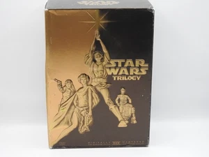 Star Wars Trilogy (DVD, 2004, 4-Disc Set, Full Screen) Harrison Ford IV V VI - Imagen 1 de 6
