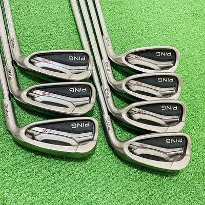 PING Iron Set G25 Yellow Dot 5.6.7.8.9.W.U PING CFS MAX Flex S - Image 1 of 4