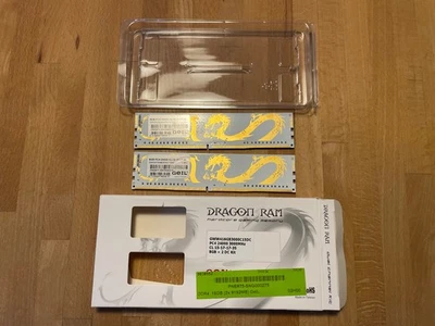 GeIL DDR4-3000 DIMM white Dragon IC Dual Kit 16GB 2x8GB PC4-24000 CL-15-17-17-35 - Bild 1 von 4