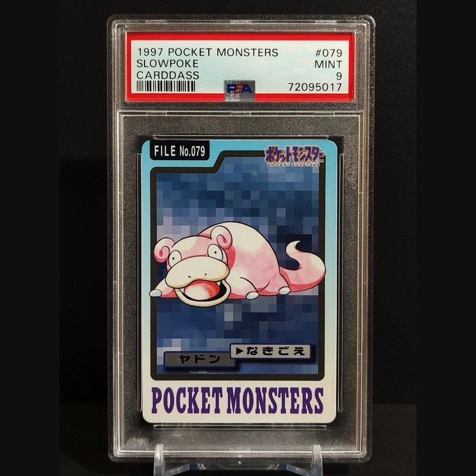 MINT PSA 9 Pokemon Carddass #079 Slowpoke 1997 Bandai Japan G7870 - Image 1 of 1