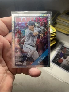 Tarjeta de novato JJ Bleday 2023 Topps Serie Uno paquete plateado Mojo #T88C-58 - Marlins - Imagen 1 de 2