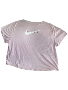 Camisa para correr Nike Dri Fit de segunda mano con logotipo talla XXL Swoosh elegante - Imagen 1 de 9
