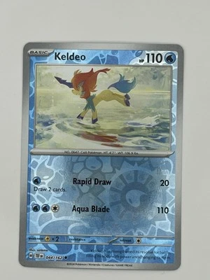 Keldeo 044/162 Sv05: Temporal Forces Reverse Holo - Image 1 of 3