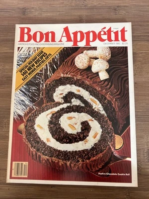 Bon Appetit Magazine Dec 1982 Vintage Ads Recipes MCM Holiday Baking - Image 1 of 4