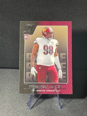 2022 Panini Zenith - Rookie Phidarian Mathis #159 (RC) Washington Commanders - Image 1 of 2