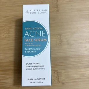 Australian Skin Clinic Rapid Action Acne Face Serum With Acne Salicylic Acid & - Bild 1 von 5