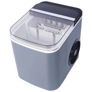 Máquina de hielo ETL FDA encimera portátil autolimpiante 26 lb/24 H 9 cubos con cesta - Imagen 1 de 15