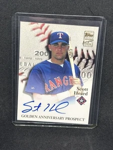 2001 Topps Golden Anniversary Autograph Scott Heard GAA-SH - Bild 1 von 2