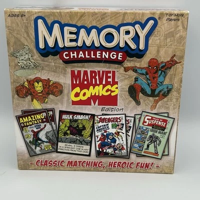 Memory Challenge Classic Matching Card Game Marvel Comics  2012 Spider-Man - Image 1 of 4