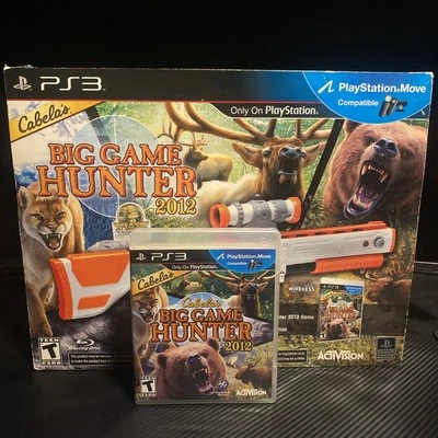 Cabela's Big Game Hunter 2012 (Playstation 3) Gun Receiver And Sensor With Game  - Image 1 of 4
