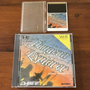 Dungeon Explorer PC Engine Hu Card Complete In Box - Picture 1 of 4