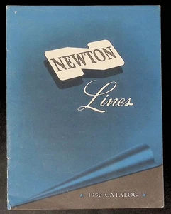 1950 Newton Fishing Lines Catalog Grey Ghost Black Ghost Old Fishing Tackle - Picture 1 of 12