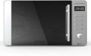 Cecotec Microondas Proclean 5120 Inox. 700 W, Grill 800 W, Capacidad 20 L, Reves - Imagen 1 de 13