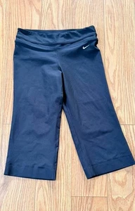 Nike Dri-Fit Damen Leggings Cropped Capri Schwarz Gr. S - Bild 1 von 4