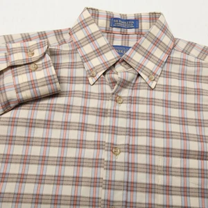 Pendleton Sir Pendleton Shirt Mens Small Plaid Wool Button Up Made in USA - Picture 1 of 11