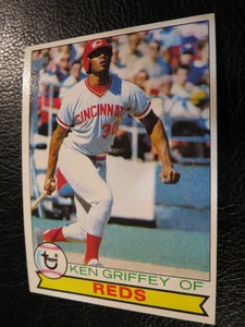 Juego de béisbol Topps 1979 #420 Ken Griffey, Cincinnati Reds, excelente/casi nuevo - Imagen 1 de 4