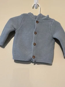 Carter’s Baby Knitted Hooded Sweater 6 Months - Bild 1 von 6