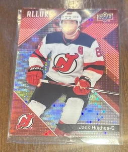 2014-2025 Allure #52 Jack Hughes Devils Red Rainbow - Picture 1 of 2