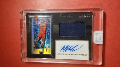 2019-20 One & One Nickeil Alexander-Walker RC RPA Auto /99   Sealed  - Image 1 of 2