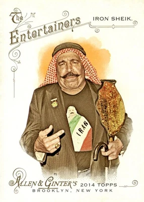 2014 Topps Allen & Ginter #153 The Iron Sheik - Image 1 of 2