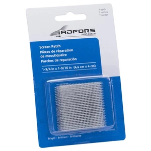 Kit de reparación de parches de pantalla de aluminio ADFORS Saint-Gobain - hágalo usted mismo pantalla de ventana y puerta - Imagen 1 de 2