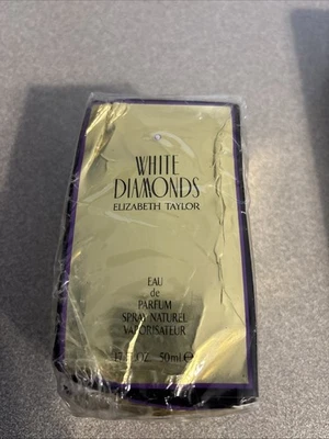 White Diamonds by Elizabeth Taylor 1.7 oz EDT Perfume for Women New Damaged Box - Image 1 of 4