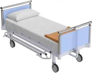 Pack of 3 Pcs Fitted Sheets Only for Hospital Adjustable Bed Cotton, White So... - Picture 1 of 4