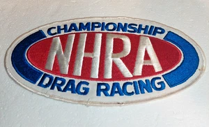 NHRA Championship Drag Racing Patch Neu Vintage 9x5 Zoll - Bild 1 von 3