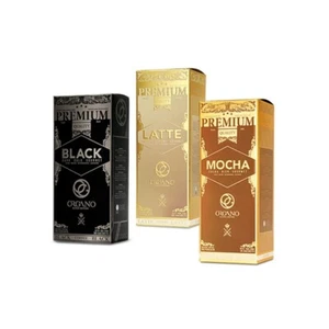 Organo Gold 3 Pack - Black Gourmet Coffee, Café Latte, Gourmet Café Mocha - Picture 1 of 1