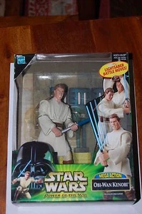 Obi Wan Kenobi Mega Action - Star Wars Power of the Jedi - Brandneu Sealed 6" TPM - Bild 1 von 3
