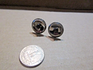 VINTAGE 925 STERLING SILVER ANSON CUFFLINKS - Picture 1 of 3