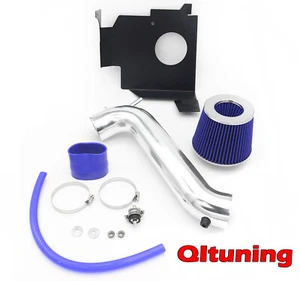 Blue For 2005-2010 Chrysler 300 3.5L V6 Heat Shield Cold Air Intake Kit - Picture 1 of 1