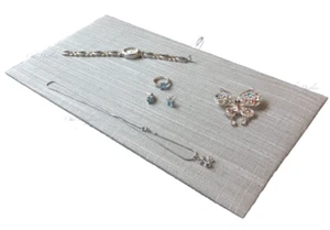 Schmuck Flach Pad Schmuck Display Pad Full Tray Liner Pad MODERN Einsatz Grau Pad - Bild 1 von 2