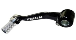 Tusk Folding Shift Lever +10mm Black/Silver For Royal Enfield Himalayan '17-23 - Picture 1 of 5