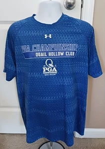 Pga Championship Quail Hollow Club 2017 Under Armour Shirt Mens Large - Picture 1 of 4