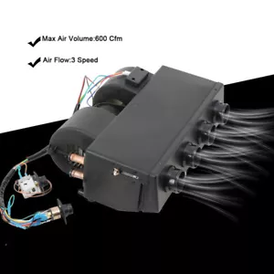 Unidad de montaje de evaporador de aire acondicionado 12 V, aire acondicionado debajo del tablero refrigeración - Imagen 1 de 15
