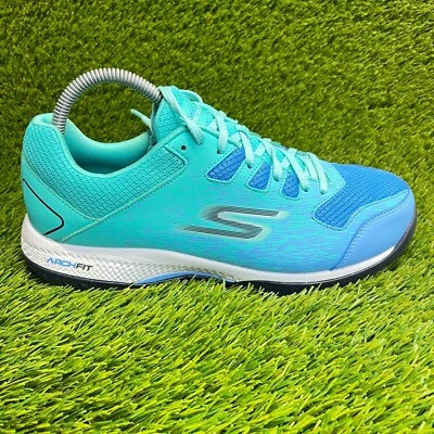 Skechers Viper Court Womens Size 9 Blue Athletic Running Tennis Shoes Sneakers - Image 1 of 4