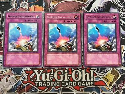 ***3x Compulsory Evacuation Device 3x*** IOC-103 | Rare 1stEd/Unlim | YuGiOh! NM - Image 1 of 2