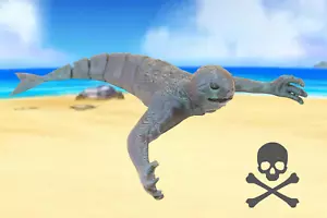 Bloop Vs El Gran Maja Sea Creature NINGEN, NINJEN - 3D fidget toys Mystic Blue - Picture 1 of 9