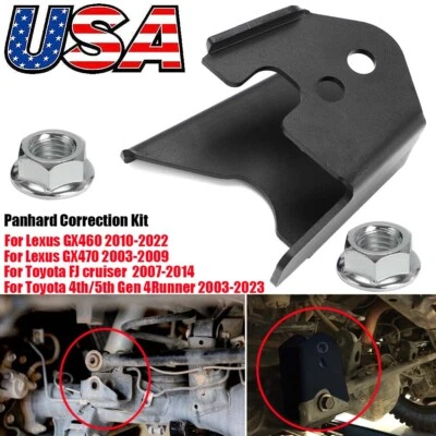For Toyota 03-23 4th/5th Gen 4Runner Panhard Correction Kit FJ cruiser  GX470 46 - Image 1 of 4