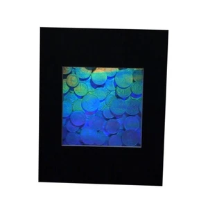 Imagen de holograma de monedas extranjeras 3D (enmarañada), película coleccionable tipo relieve - Imagen 1 de 7