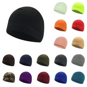 Winter Watch Skull Hat Warm Fleece Beanie Hat Windproof Unisex for Outdoor - Picture 1 of 28