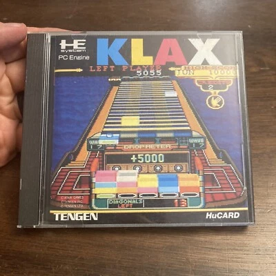 NEC PC Engine - Klax Game NTSC-J - Complete - Authentic - US Seller - Image 1 of 4
