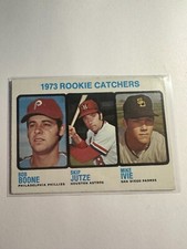 K114,872 - 1973 Topps #613 Rookie Catchers/Bob Boone RC/Skip Jutze RC/Mike Ivie