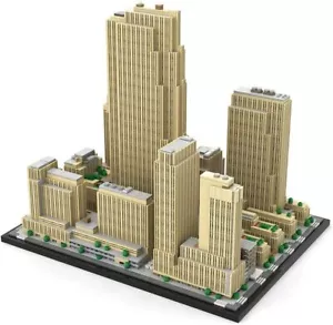 Rockefeller Center Modular Buildings Blocks Skyscraper MOC-178781 Bricks Toy Set - Picture 1 of 8