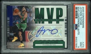 2020-21 Panini Contenders Jayson Tatum MVP Autographs /49 PSA 9 Boston Celtics - Picture 1 of 3