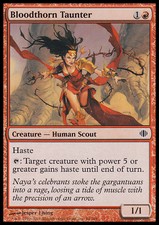 Magic the Gathering MTG Bloodthorn Taunter (94) Shards of Alara   LP