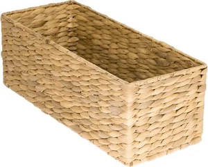 HMF Aufbewahrungskorb Badezimmer Korb geflochten aus Wasserhyazinthe Seegras - Bild 1 von 7